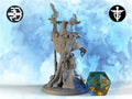Druid Miniature, Sheldrake | Twin Goddess Miniatures | Tabletop RPG Miniature | Roleplaying 3D Printed Fantasy Mini - 3DPrintDen