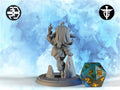 Female Mind Goblin Miniature | Twin Goddess Miniatures | Tabletop RPG Miniature | Roleplaying 3D Printed Fantasy Mini - 3DPrintDen