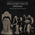 Tarot Arcana: Hierophant Diorama Miniature | Tabletop RPG Miniature | Nerikson | Roleplaying 3D Printed Fantasy Mini - 3DPrintDen