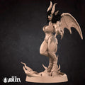 Succubus Miniature, Mara | Tabletop RPG Miniature | Bite the Bullet | Roleplaying 3D Printed Fantasy Mini - 3DPrintDen