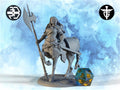 Female Centaur Soldier Miniature, Phylnyveth | Twin Goddess Miniatures | Tabletop RPG Miniature | Roleplaying 3D Printed Fantasy Mini - 3DPrintDen