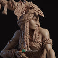 Female Wild Ranger Bust, Meabh | Tabletop RPG Miniature | Nerikson | Roleplaying 3D Printed Fantasy Mini - 3DPrintDen