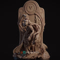 Tarot Arcana: Hierophant Diorama Miniature | Tabletop RPG Miniature | Nerikson | Roleplaying 3D Printed Fantasy Mini - 3DPrintDen