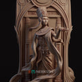 Tarot Arcana: Hierophant Diorama Miniature | Tabletop RPG Miniature | Nerikson | Roleplaying 3D Printed Fantasy Mini - 3DPrintDen