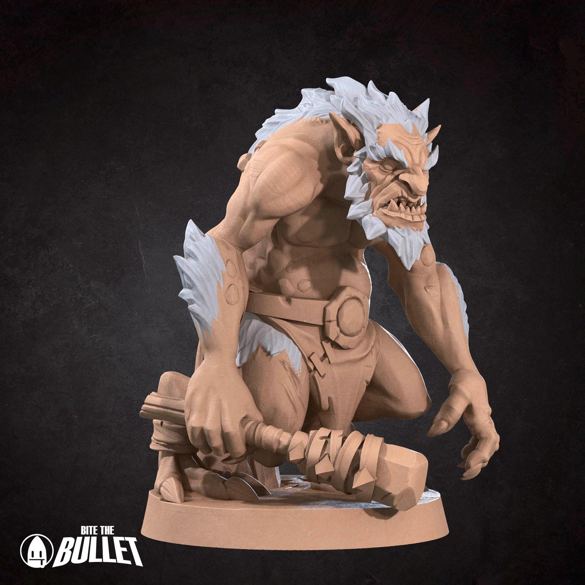 Troggs Miniature | Tabletop RPG Miniature | Bite the Bullet | Roleplaying 3D Printed Fantasy Mini - 3DPrintDen