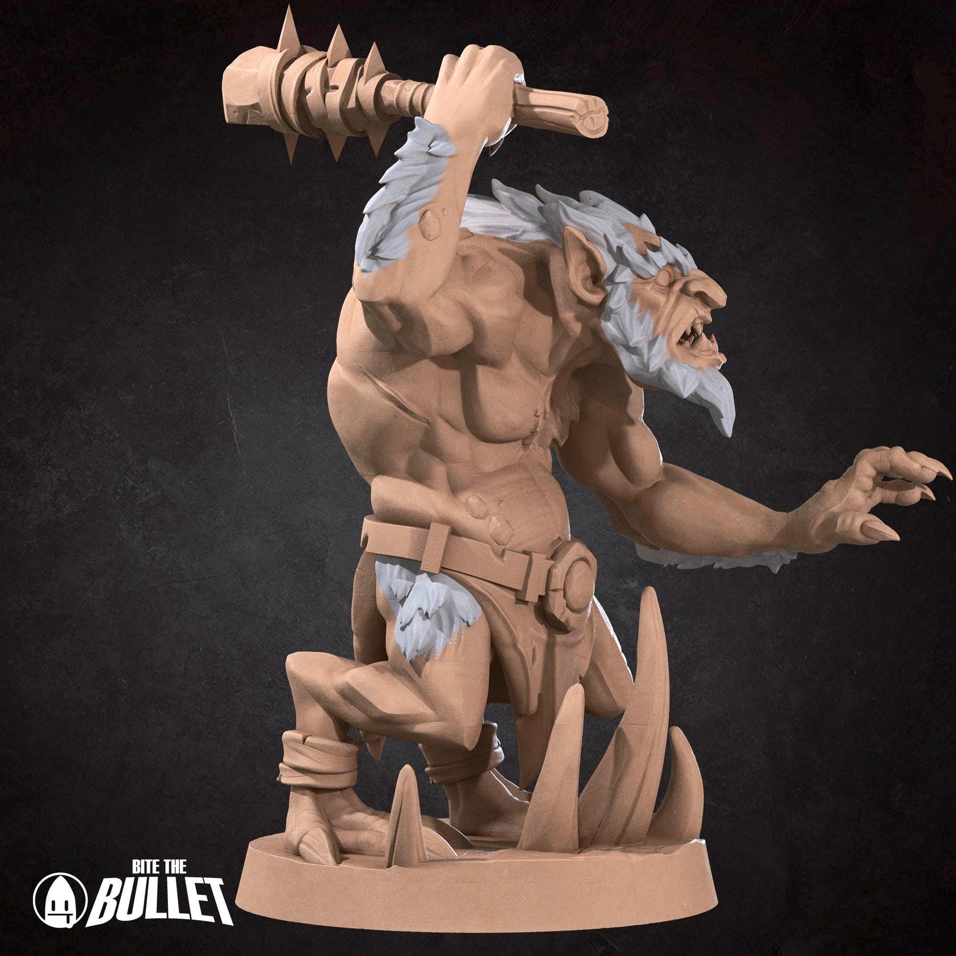 Troggs Miniature | Tabletop RPG Miniature | Bite the Bullet | Roleplaying 3D Printed Fantasy Mini - 3DPrintDen