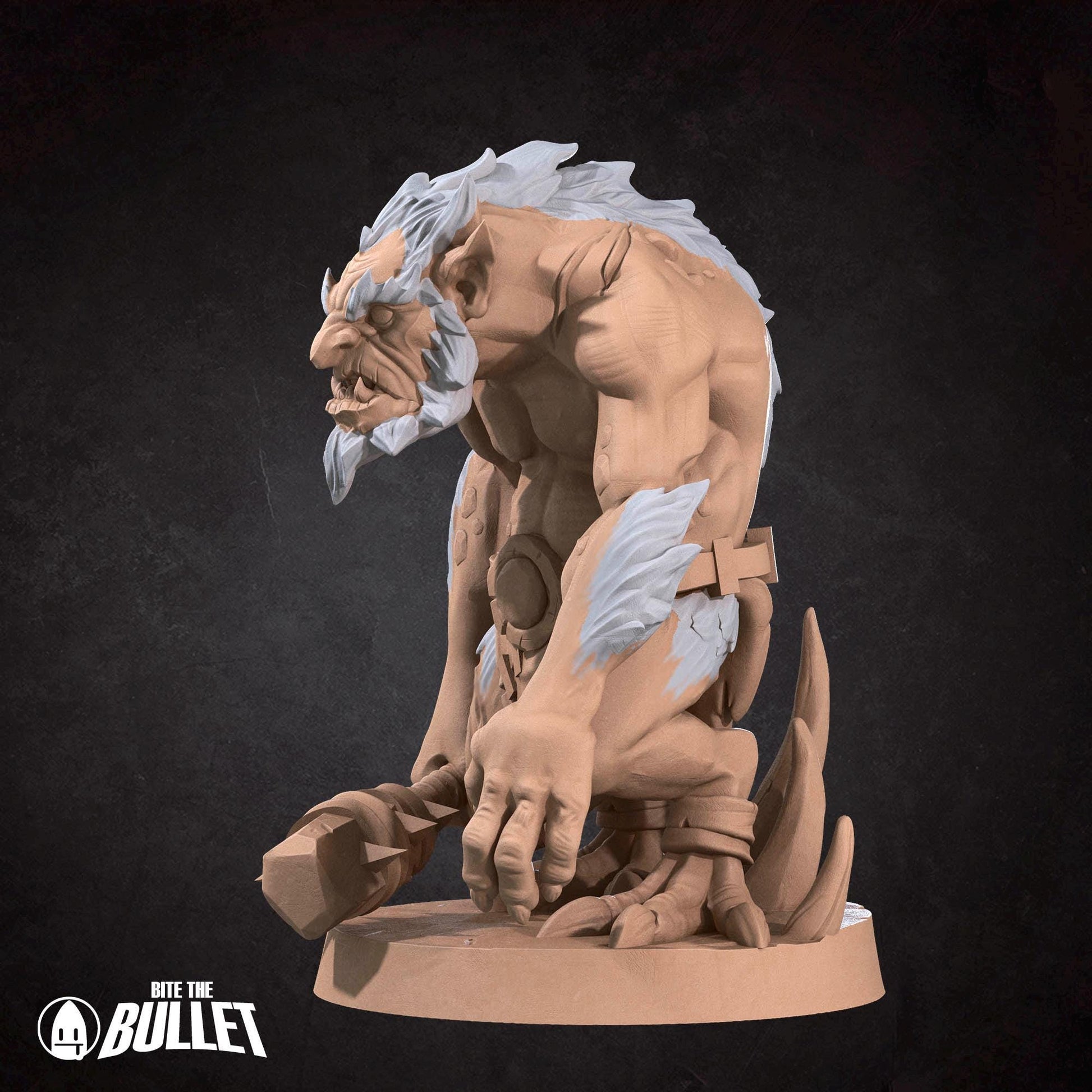 Troggs Miniature | Tabletop RPG Miniature | Bite the Bullet | Roleplaying 3D Printed Fantasy Mini - 3DPrintDen