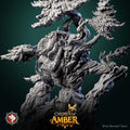 The Rooted Warden Miniature | Tabletop RPG Miniature | White Werewolf Tavern | Roleplaying 3D Printed Fantasy Mini - 3DPrintDen