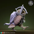 Burrowing Owl Pathfinder Miniature | Tabletop RPG Miniature | Pepunki Creatures | Roleplaying 3D Printed Fantasy Mini - 3DPrintDen