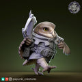 Burrowing Owl Pathfinder Miniature | Tabletop RPG Miniature | Pepunki Creatures | Roleplaying 3D Printed Fantasy Mini - 3DPrintDen