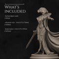 Incarnation of Destiny Miniature | Tabletop RPG Miniature | Nerikson | Roleplaying 3D Printed Fantasy Mini - 3DPrintDen