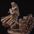 The Lost Guardian Miniature, Ankhira | Tabletop RPG Miniature | Nerikson | Roleplaying 3D Printed Fantasy Mini - 3DPrintDen