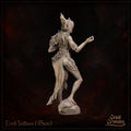 Female Seer Miniature, Eryth Veilhorn | Tabletop RPG Miniature | Great Grimoire | Roleplaying 3D Printed Fantasy Mini - 3DPrintDen