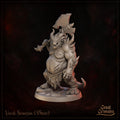 Dragonborn Veteran Miniature, Vorak Stonejaw | Tabletop RPG Miniature | Great Grimoire | Roleplaying 3D Printed Fantasy Mini - 3DPrintDen