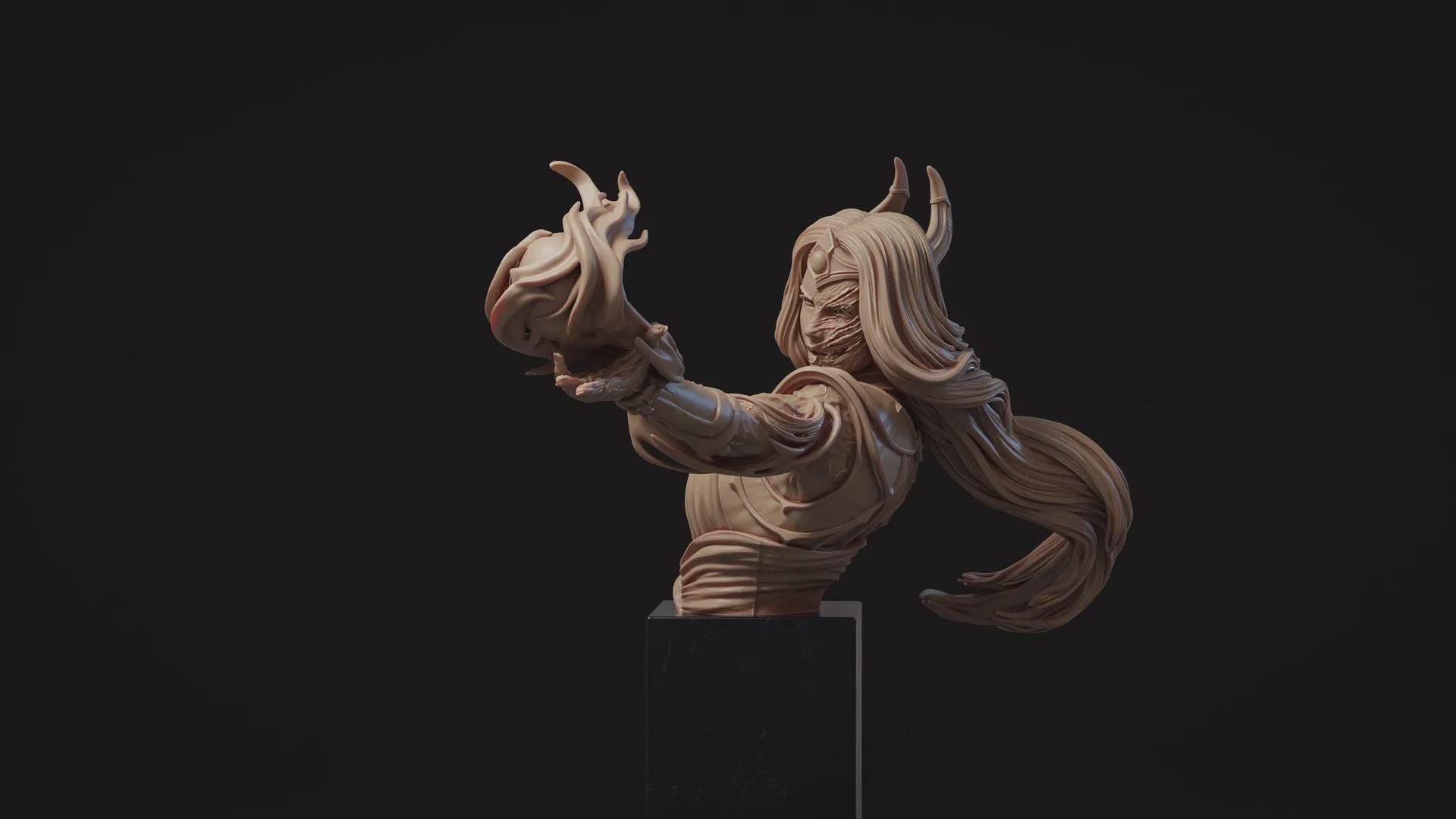 Price of Magic Bust, Eirell | Tabletop RPG Miniature | Nerikson | Roleplaying 3D Printed Fantasy Mini - 3DPrintDen