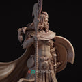 Female Guardian Miniature, Ankhira | Tabletop RPG Miniature | Nerikson | Roleplaying 3D Printed Fantasy Mini - 3DPrintDen