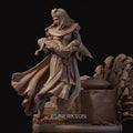 The Lost Guardian Miniature, Ankhira | Tabletop RPG Miniature | Nerikson | Roleplaying 3D Printed Fantasy Mini - 3DPrintDen