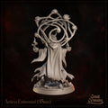 Dragonborn Spellcaster Miniature, Aethrys Embermind | Tabletop RPG Miniature | Great Grimoire | Roleplaying 3D Printed Fantasy Mini - 3DPrintDen