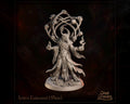 Dragonborn Spellcaster Miniature, Aethrys Embermind | Tabletop RPG Miniature | Great Grimoire | Roleplaying 3D Printed Fantasy Mini - 3DPrintDen