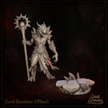 Dragonborn Runesmith Miniature, Zareth Runebinder | Tabletop RPG Miniature | Great Grimoire | Roleplaying 3D Printed Fantasy Mini - 3DPrintDen