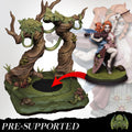 Female Fairy Bard Miniature, Lizzy | Tabletop RPG Miniature | Miniatures of Madness | Roleplaying 3D Printed Fantasy Mini - 3DPrintDen