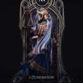 Tarot Arcana: Justice Diorama Miniature | Tabletop RPG Miniature | Nerikson | Roleplaying 3D Printed Fantasy Mini - 3DPrintDen