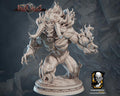 Fire Elemental Miniature | Tabletop RPG Miniature | Javier Txiki Tejedor | Roleplaying 3D Printed Fantasy Mini - 3DPrintDen