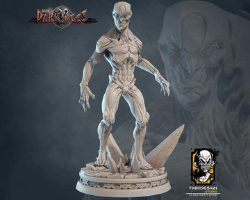 Doppleganger Miniature | Tabletop RPG Miniature | Javier Txiki Tejedor | Roleplaying 3D Printed Fantasy Mini - 3DPrintDen