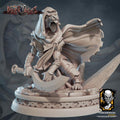 Rat Warrior Miniature | Tabletop RPG Miniature | Javier Txiki Tejedor | Roleplaying 3D Printed Fantasy Mini - 3DPrintDen