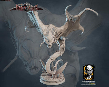 Cloaker Miniature | Tabletop RPG Miniature | Javier Txiki Tejedor | Roleplaying 3D Printed Fantasy Mini - 3DPrintDen