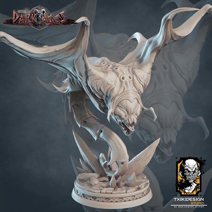 Cloaker Miniature | Tabletop RPG Miniature | Javier Txiki Tejedor | Roleplaying 3D Printed Fantasy Mini - 3DPrintDen