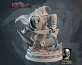 Hobgoblin Rogue Miniature | Tabletop RPG Miniature | Javier Txiki Tejedor | Roleplaying 3D Printed Fantasy Mini - 3DPrintDen