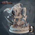 Hobgoblin Rogue Miniature | Tabletop RPG Miniature | Javier Txiki Tejedor | Roleplaying 3D Printed Fantasy Mini - 3DPrintDen