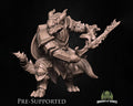 Dragonborn Warlock Miniature, Gargax | Tabletop RPG Miniature | Miniatures of Madness | Roleplaying 3D Printed Fantasy Mini - 3DPrintDen