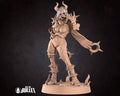Mistress of Hate Miniature, Xana | Tabletop RPG Miniature | Bite the Bullet | Roleplaying 3D Printed Fantasy Mini - 3DPrintDen