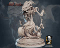 Water Elemental Miniature | Tabletop RPG Miniature | Javier Txiki Tejedor | Roleplaying 3D Printed Fantasy Mini - 3DPrintDen