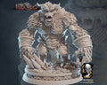 Yeti Miniature | Tabletop RPG Miniature | Javier Txiki Tejedor | Roleplaying 3D Printed Fantasy Mini - 3DPrintDen