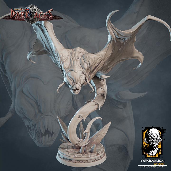 Cloaker Miniature | Tabletop RPG Miniature | Javier Txiki Tejedor | Roleplaying 3D Printed Fantasy Mini - 3DPrintDen