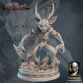Quasit Miniature | Tabletop RPG Miniature | Javier Txiki Tejedor | Roleplaying 3D Printed Fantasy Mini - 3DPrintDen