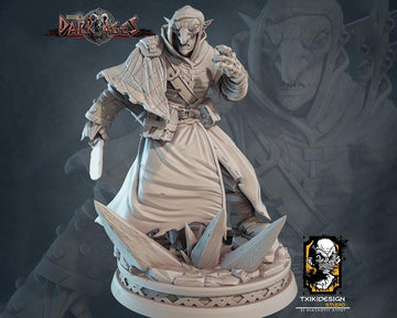 Hobgoblin Fighter Miniature | Tabletop RPG Miniature | Javier Txiki Tejedor | Roleplaying 3D Printed Fantasy Mini - 3DPrintDen